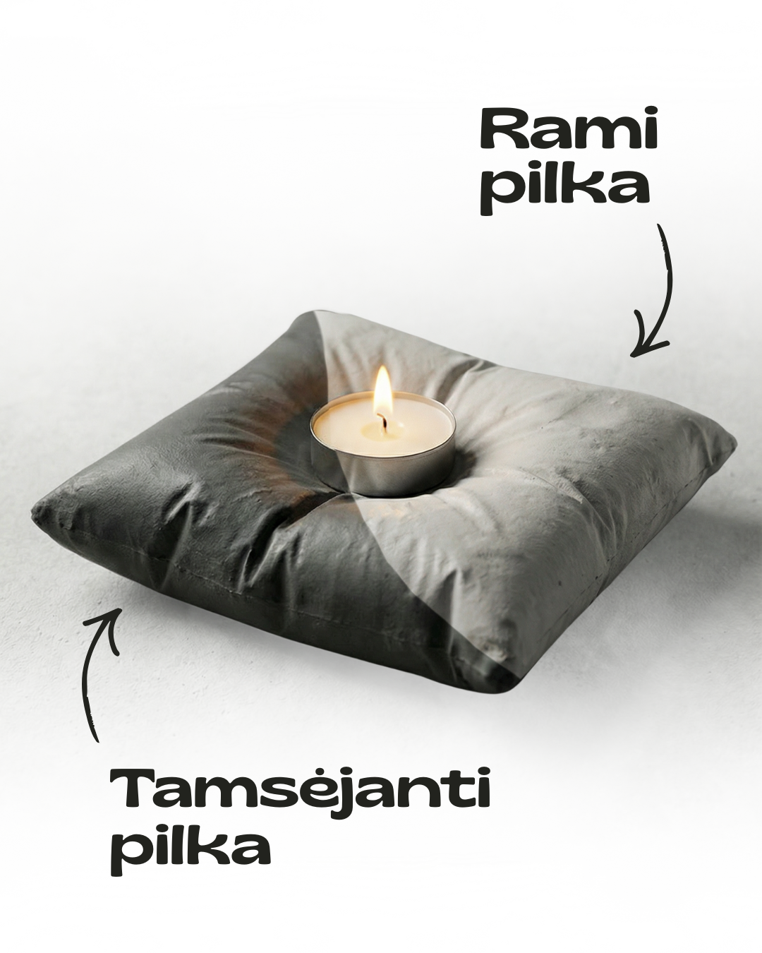 Cimenté · Žvakės padėkliukas